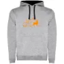 Heather grey / black