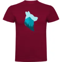Kruskis Wolf Kurzarm-t-shirt Kruskis Wolf Kurzarm-t-shirt