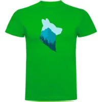 Kruskis Wolf Kurzarm-t-shirt Kruskis Wolf Kurzarm-t-shirt
