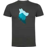 Kruskis Wolf Kurzarm-t-shirt Kruskis Wolf Kurzarm-t-shirt