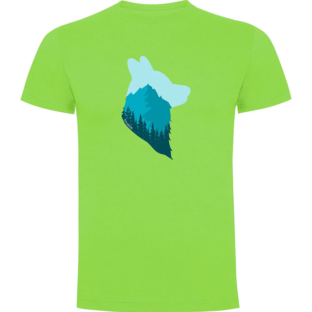 Kruskis Wolf Kurzarm-t-shirt Kruskis Wolf Kurzarm-t-shirt