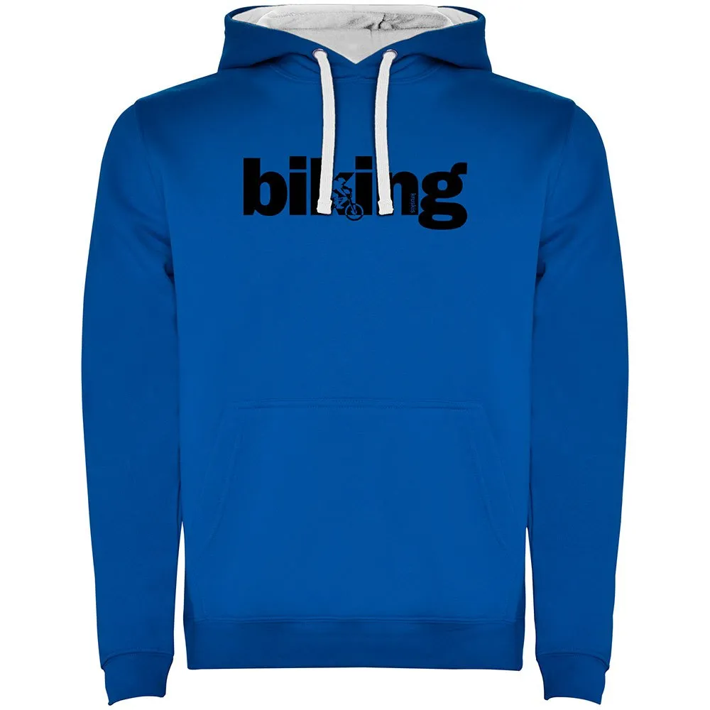 Kruskis Word Biking Mtb Two-colour Kapuzenpullover