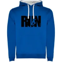 Kruskis Word Run Two-colour Kapuzenpullover male Kruskis Word Run Two-colour Kapuzenpullover male
