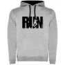 Heather grey / black