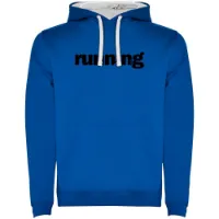 Kruskis Word Running Two-colour Kapuzenpullover male Kruskis Word Running Two-colour Kapuzenpullover male