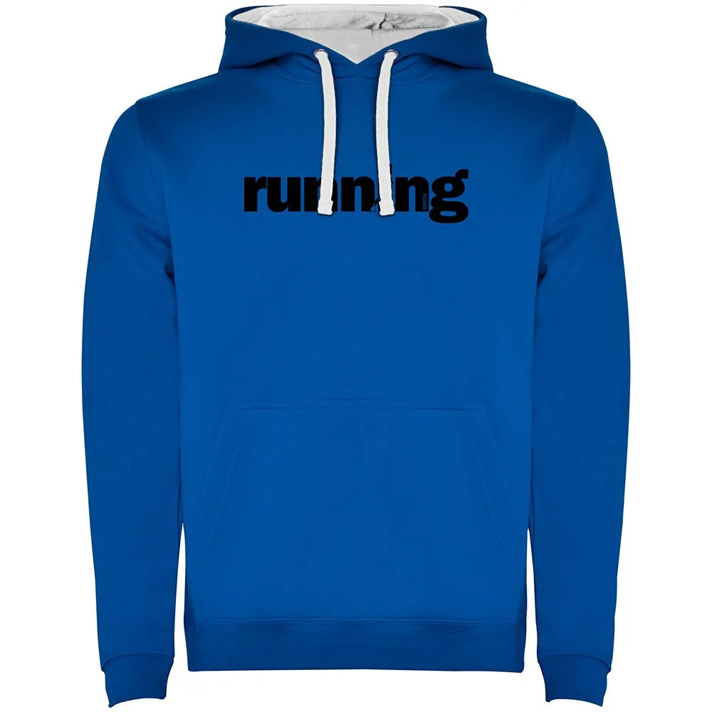 Kruskis Word Running Two-colour Kapuzenpullover male Kruskis Word Running Two-colour Kapuzenpullover male