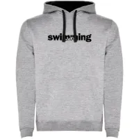 Kruskis Word Swimming Two-colour Kapuzenpullover Kruskis Word Swimming Two-colour Kapuzenpullover