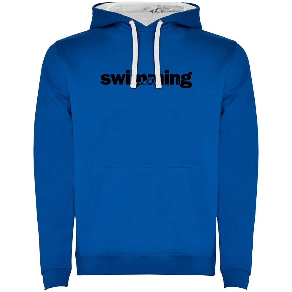 Kruskis Word Swimming Two-colour Kapuzenpullover Kruskis Word Swimming Two-colour Kapuzenpullover