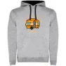 Heather grey / black