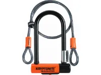 Kryptonite Evolution Mini 7 Bügelschloss mit Kryptoflex® Kabel Kryptonite Evolution Mini 7 Bügelschloss mit Kryptoflex® Kabel