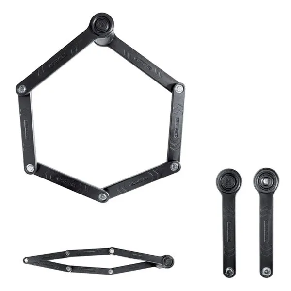 Kryptonite Keeper 510 Faltschloss, Black, 3 x 1000mm Kryptonite Keeper 510 Faltschloss, Black, 3 x 1000mm