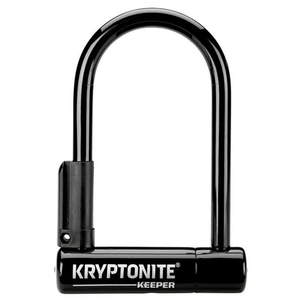 Kryptonite Keeper Mini 6 Bügelschloss, Black, 12 x 83 x 152mm Kryptonite Keeper Mini 6 Bügelschloss, Black, 12 x 83 x 152mm
