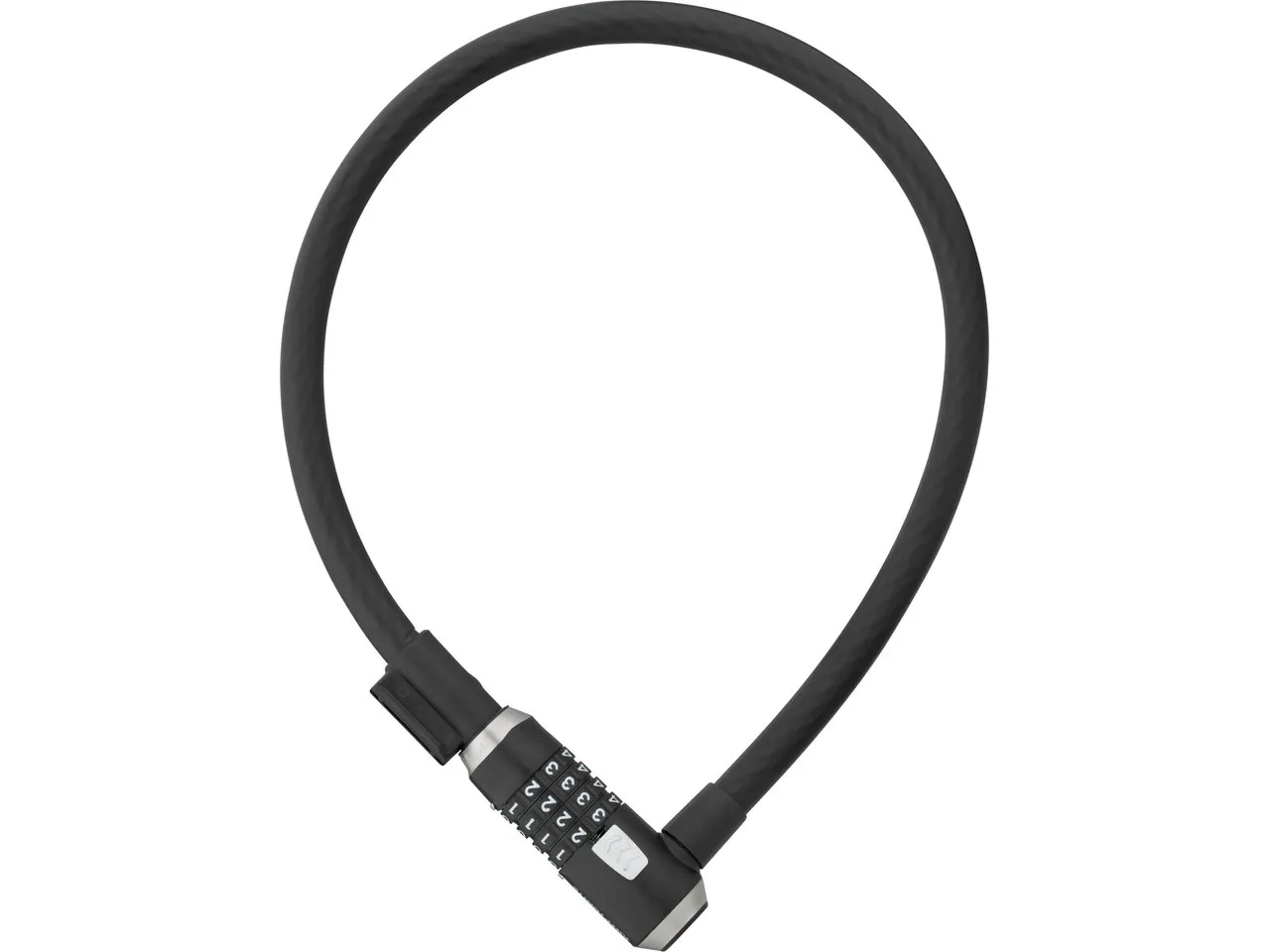 Kryptonite KryptoFlex 15 Combo Cable Kabelschloss, Schwarz, 65cm Kryptonite KryptoFlex 15 Combo Cable Kabelschloss, Schwarz, 65cm