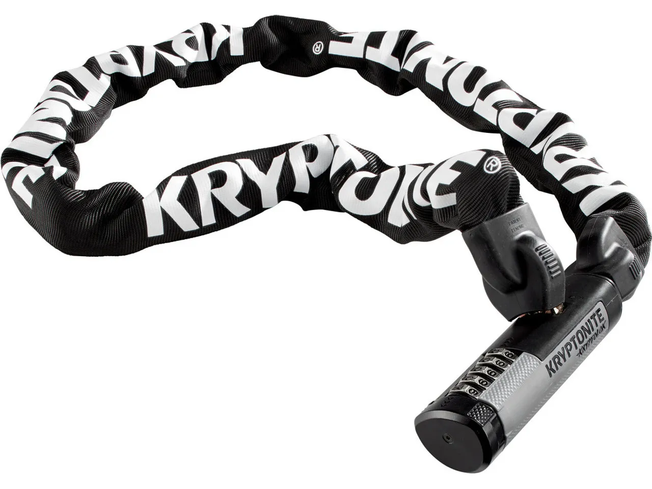 Kryptonite Kryptolok 912 Combo Integrated Chain Kettenschloss, Schwarz-silber, 120cm Kryptonite Kryptolok 912 Combo Integrated Chain Kettenschloss, Schwarz-silber, 120cm