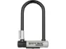Kryptonite KryptoLok® Mini-7 Bügelschloss mit KryptoFlex® Kabel, Schwarz-grau, 8.2 x 17.8cm