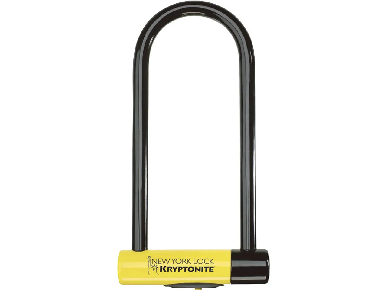 Kryptonite New York Lock LS Bügelschloss, Schwarz-gelb, 10.2 x 26cm Kryptonite New York Lock LS Bügelschloss, Schwarz-gelb, 10.2 x 26cm