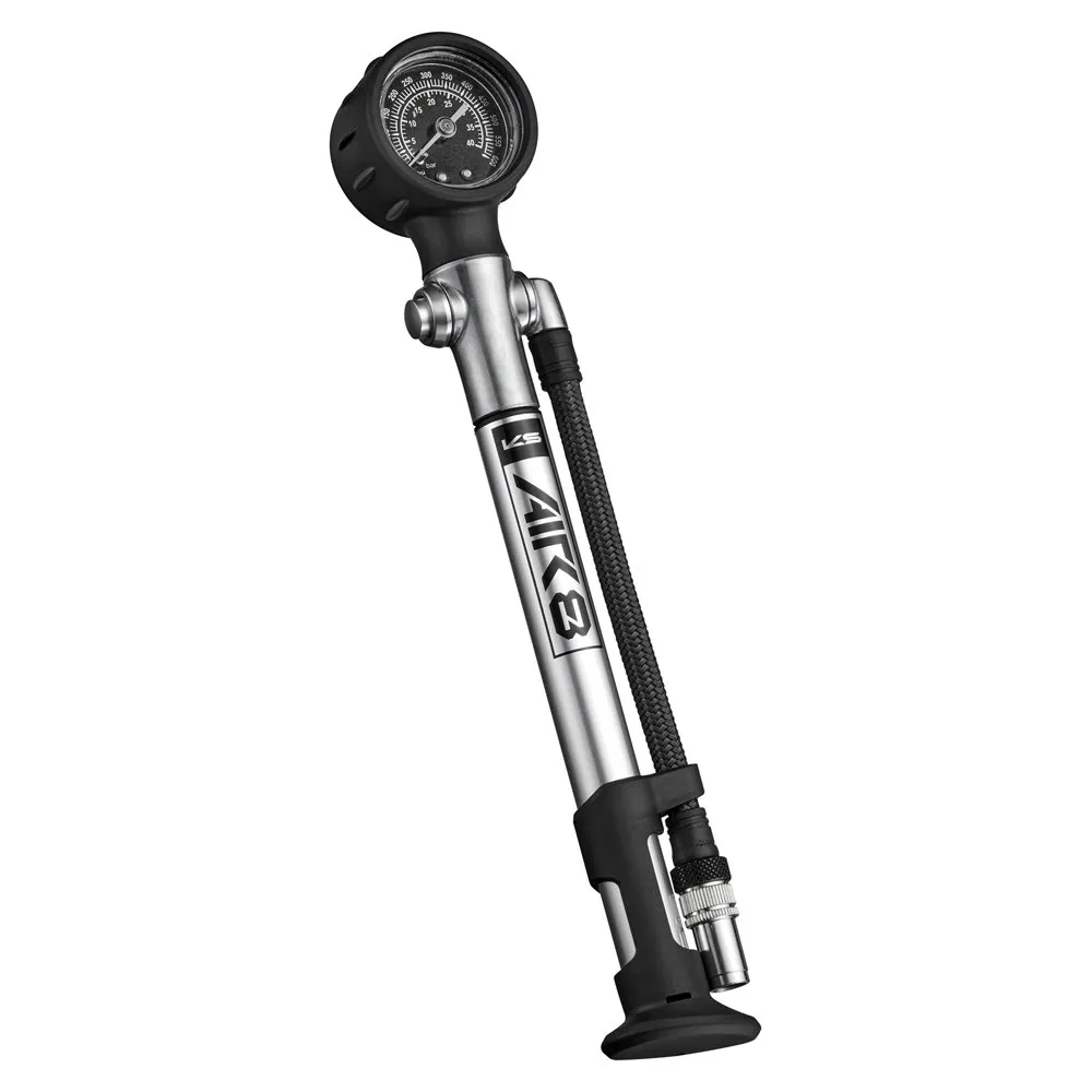 KS Air-8 Federungspumpe, Black / silver, 600psi KS Air-8 Federungspumpe, Black / silver, 600psi