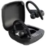 KSIX Sport Buds 2 Drahtlose Sportkopfhörer, Black, One Size