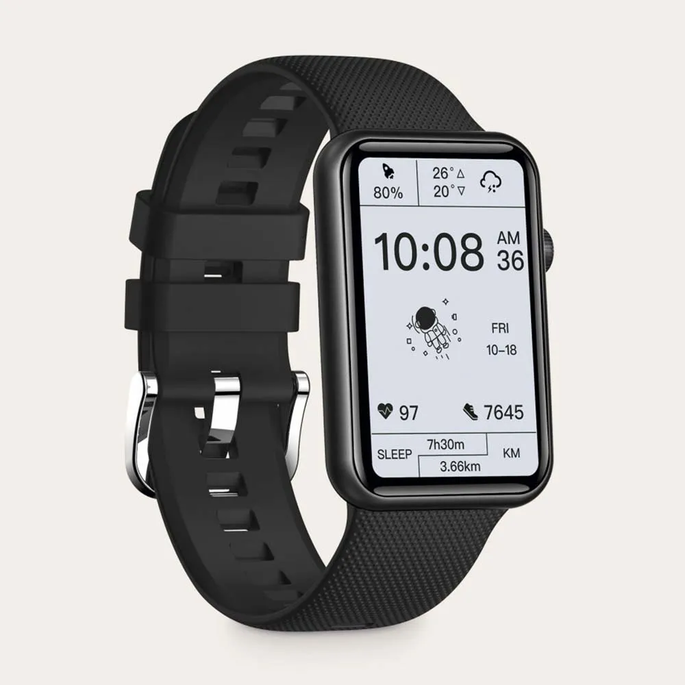 KSIX Tube Smartwatch, Black KSIX Tube Smartwatch, Black