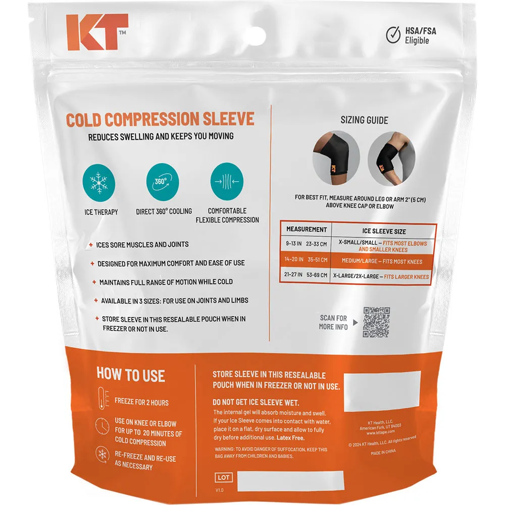 KT Tape Ice Sleeve Elastischer Schlauchverband KT Tape Ice Sleeve Elastischer Schlauchverband