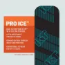 KT Tape Pro Ice 5.1x25.4cm 20 Units Vorgeschnittenes Kinesiologie-tape, Black, One Size