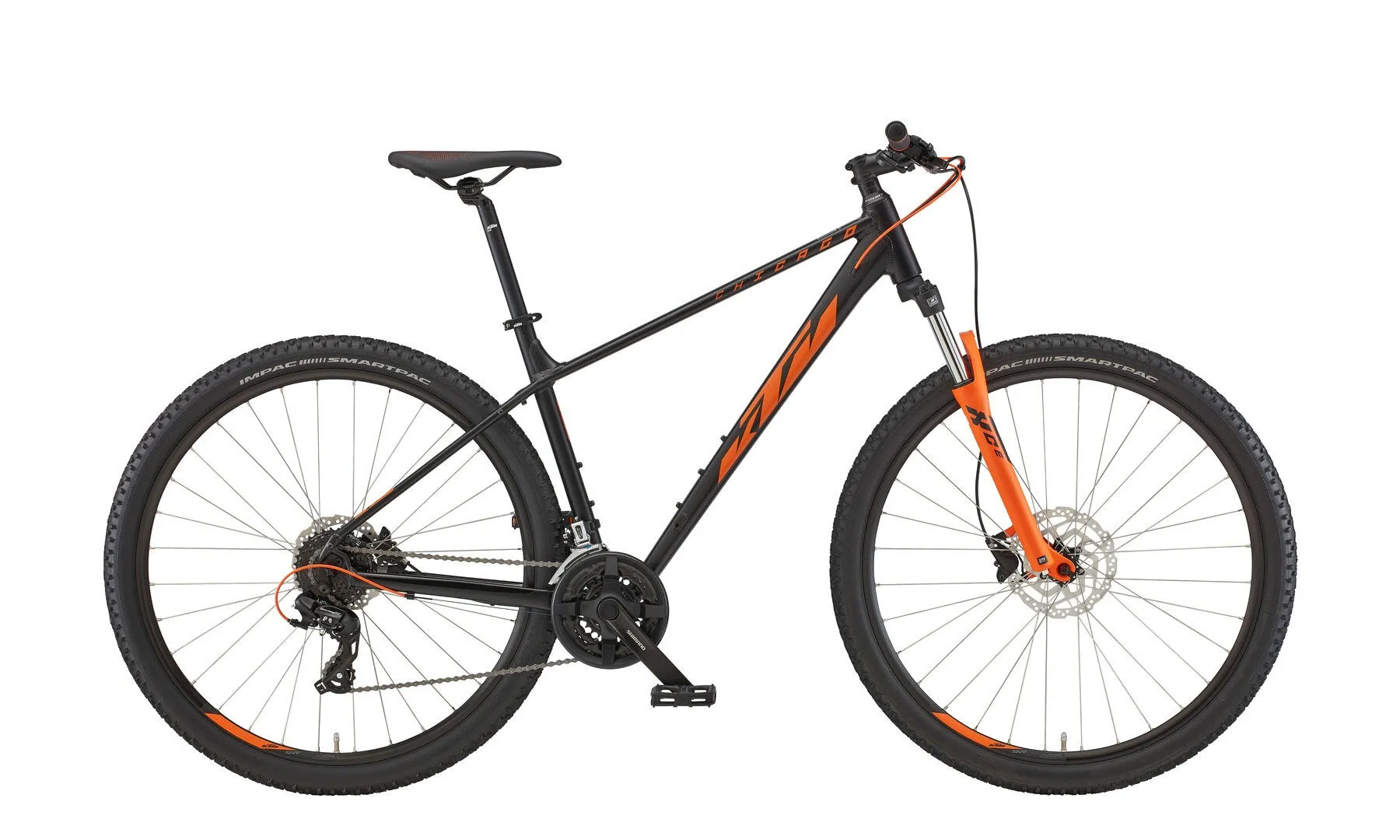 Ktm Chicago 272 black matt (orange) 27,5" Diamant Ktm Chicago 272 black matt (orange) 27,5" Diamant