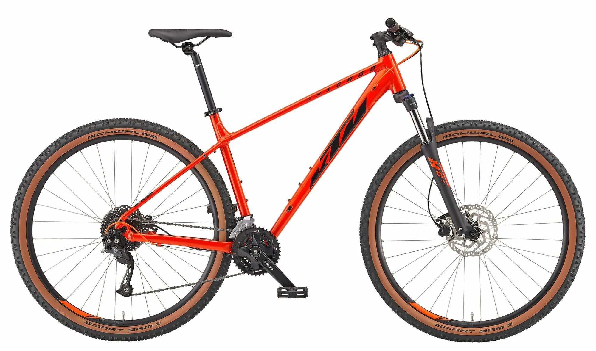 Ktm CHICAGO 291 fire orange (black) 29" Diamant