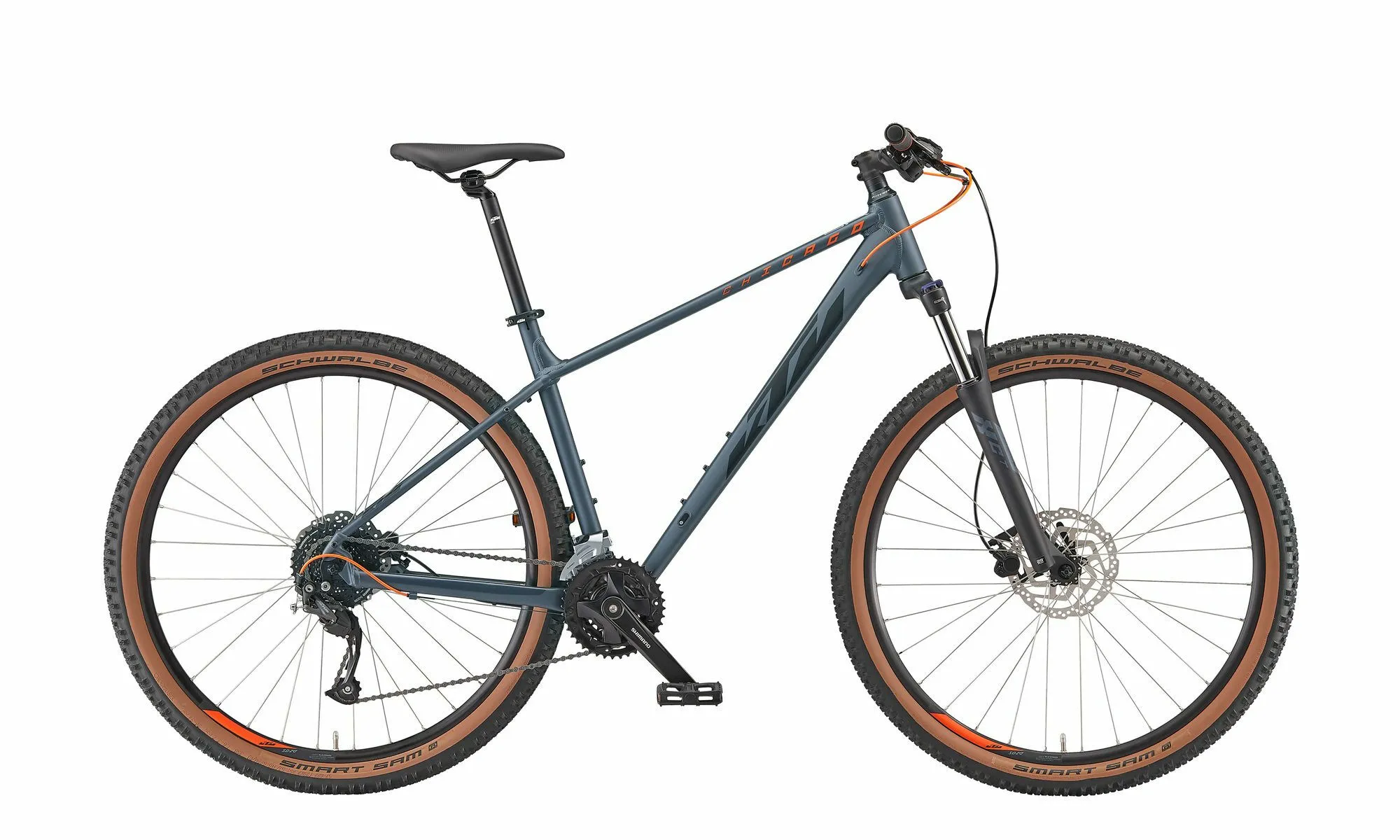 Ktm Chicago 291 metallic grey matt (black+orange) 2024 29" Diamant Ktm Chicago 291 metallic grey matt (black+orange) 2024 29" Diamant