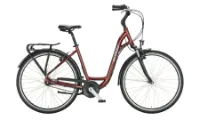 Ktm CITY FUN 28 night red (dark silver) 2022 28" Wave Ktm CITY FUN 28 night red (dark silver) 2022 28" Wave