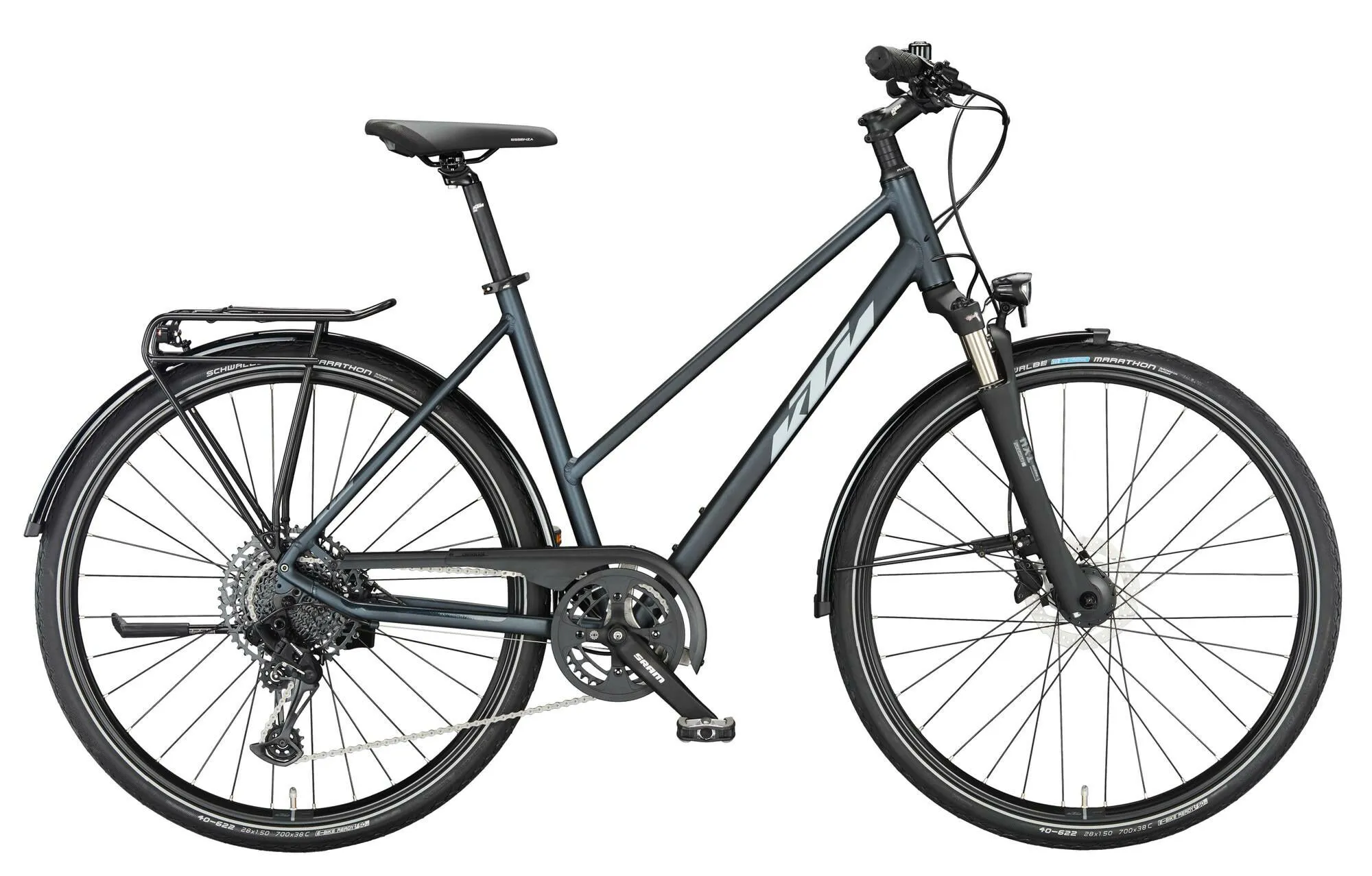Ktm Life Force ultimate dark blue (silver+grey) 2024 28" Trapez Ktm Life Force ultimate dark blue (silver+grey) 2024 28" Trapez
