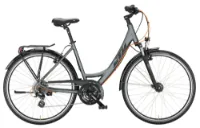 Ktm Life Joy steelgrey matt (black+orange) 2024 28" Wave Ktm Life Joy steelgrey matt (black+orange) 2024 28" Wave
