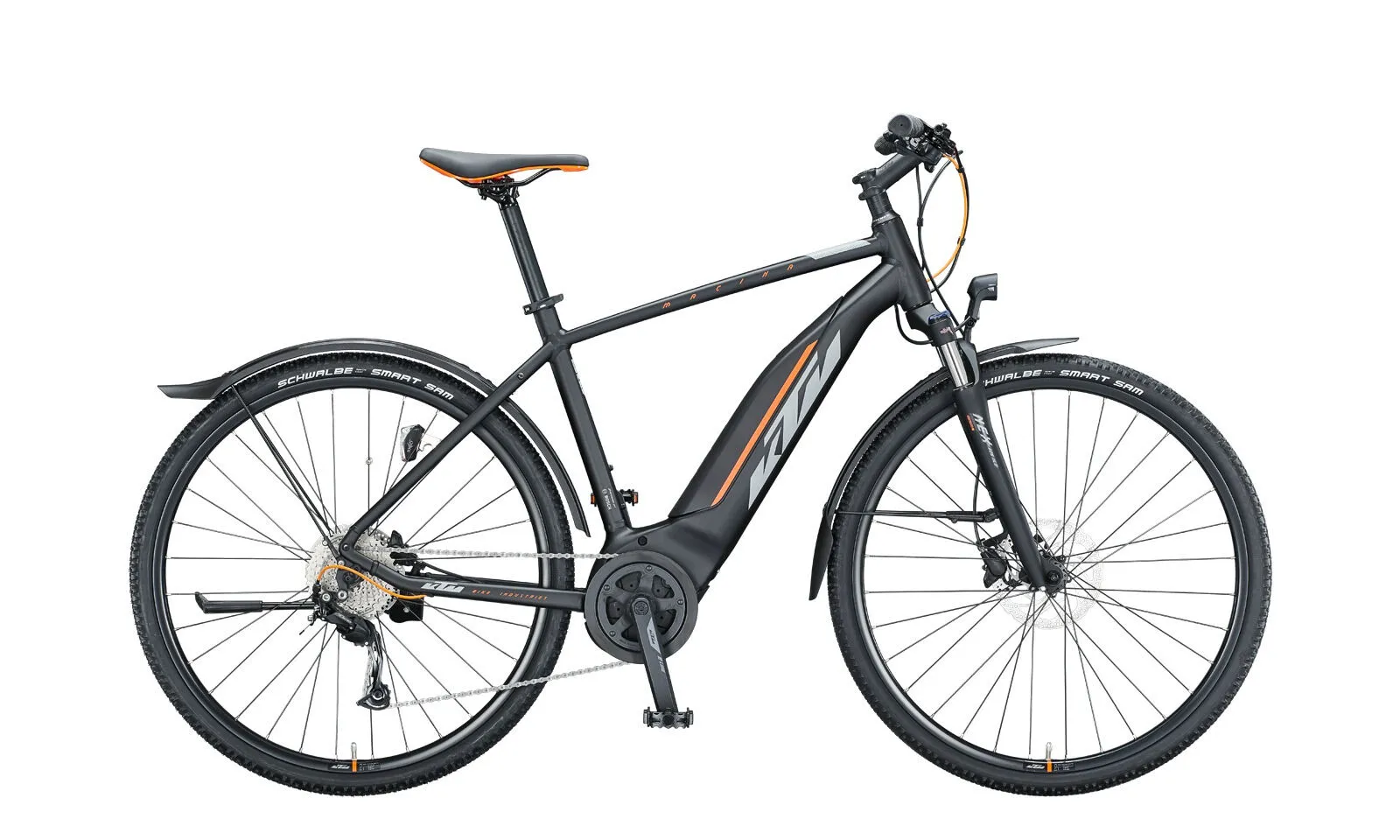 Ktm MACINA CROSS P510 Street Black Matt ( Grey Orange ) 28" 500 Wh Diamant, Hersteller-black matt ( grey orange ), 60cm Ktm MACINA CROSS P510 Street Black Matt ( Grey Orange ) 28" 500 Wh Diamant, Hersteller-black matt ( grey orange ), 60cm