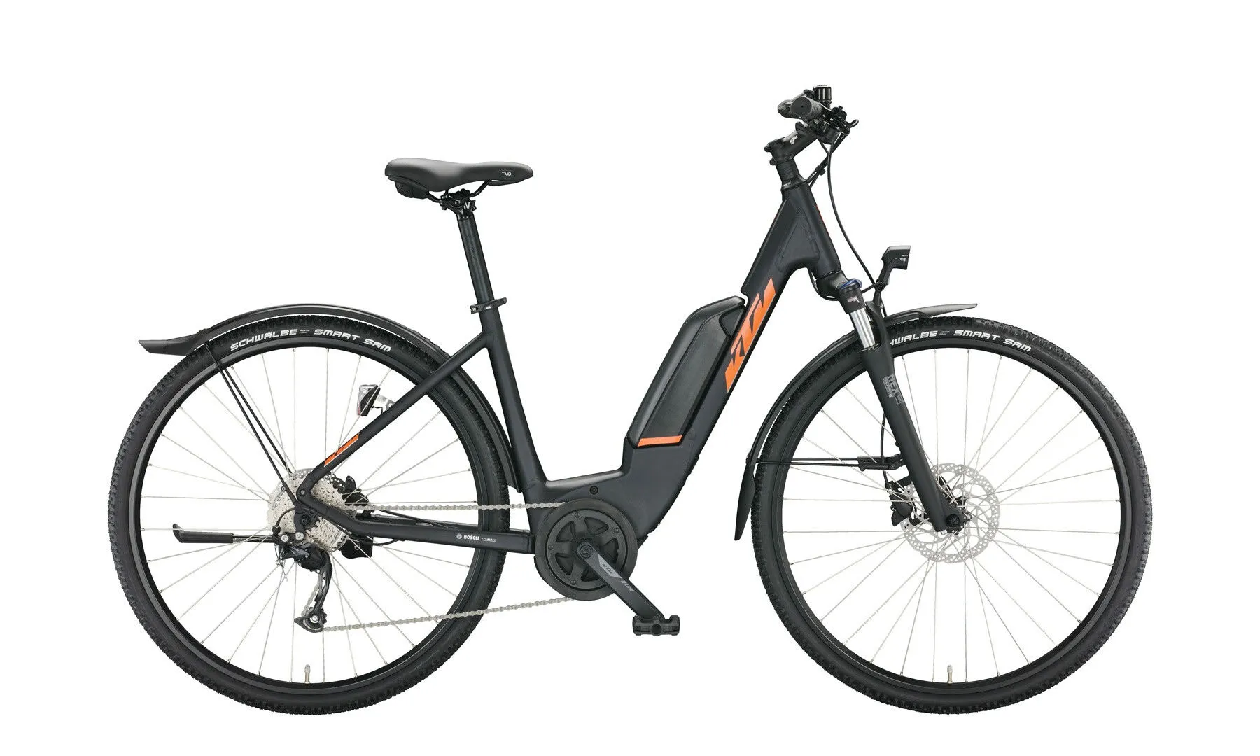 Ktm MACINA CROSS P510 STREET black matt (orange) 28" 500 Wh Wave Ktm MACINA CROSS P510 STREET black matt (orange) 28" 500 Wh Wave