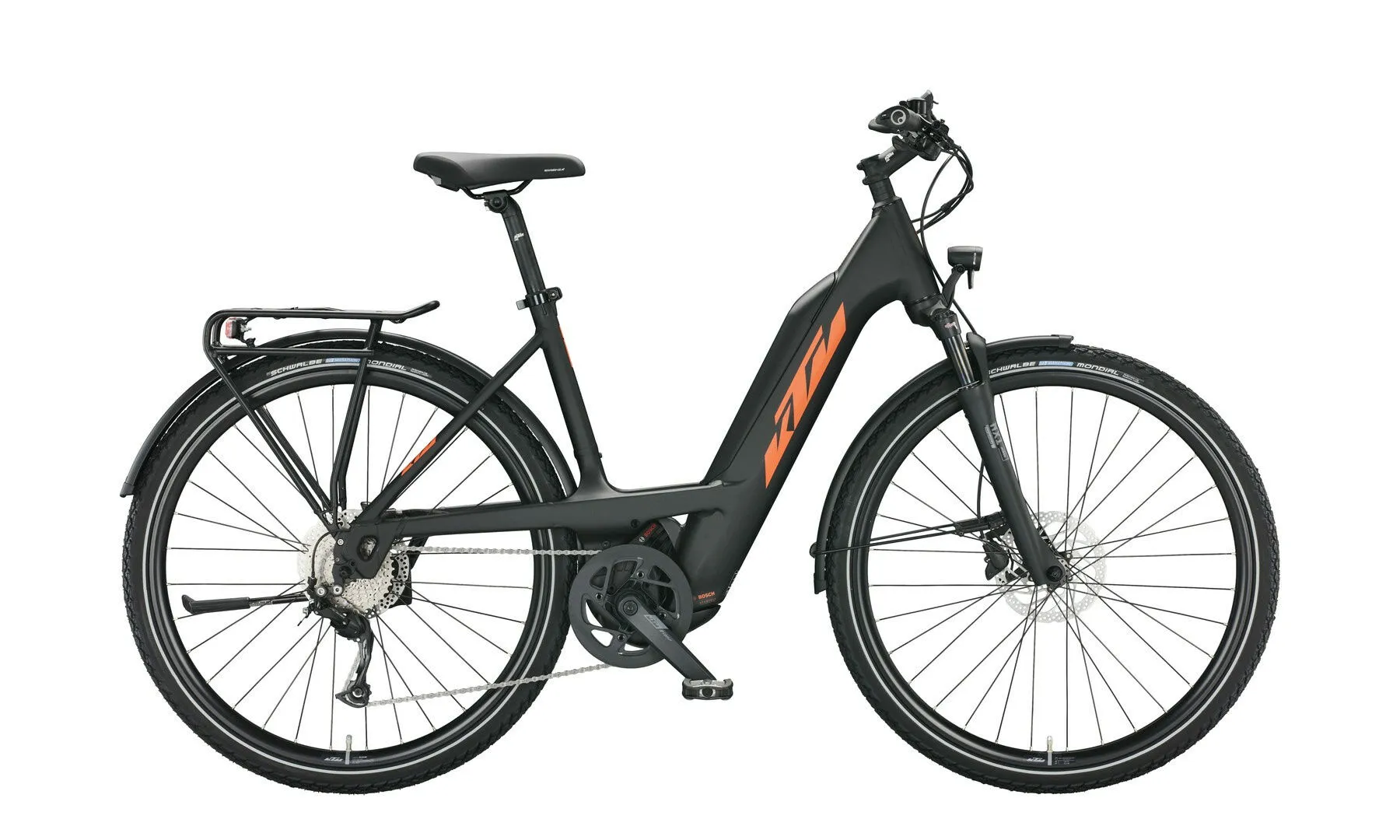 Ktm MACINA SPORT 510 black matt (orange+grey) 28" 500 Wh Wave Ktm MACINA SPORT 510 black matt (orange+grey) 28" 500 Wh Wave