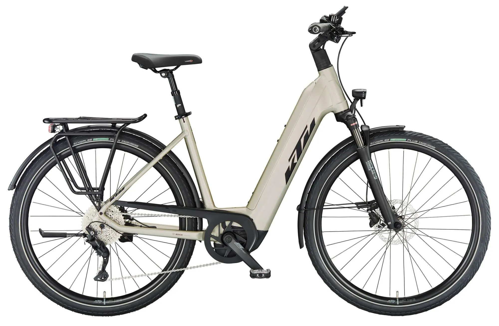Ktm Macina Style 740 champagne matt (black+orange) 28" 750 Wh Wave Ktm Macina Style 740 champagne matt (black+orange) 28" 750 Wh Wave