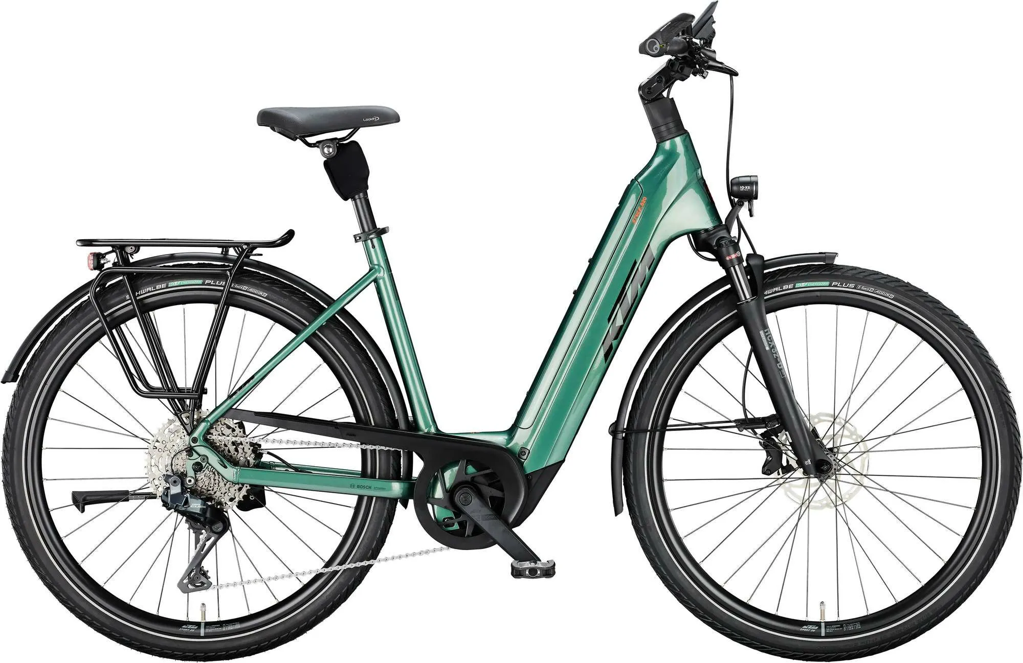 Ktm MACINA STYLE 820 Di2 OXYGEN GREEN (BLACK+ORANGE) 28" 800 Wh Wave