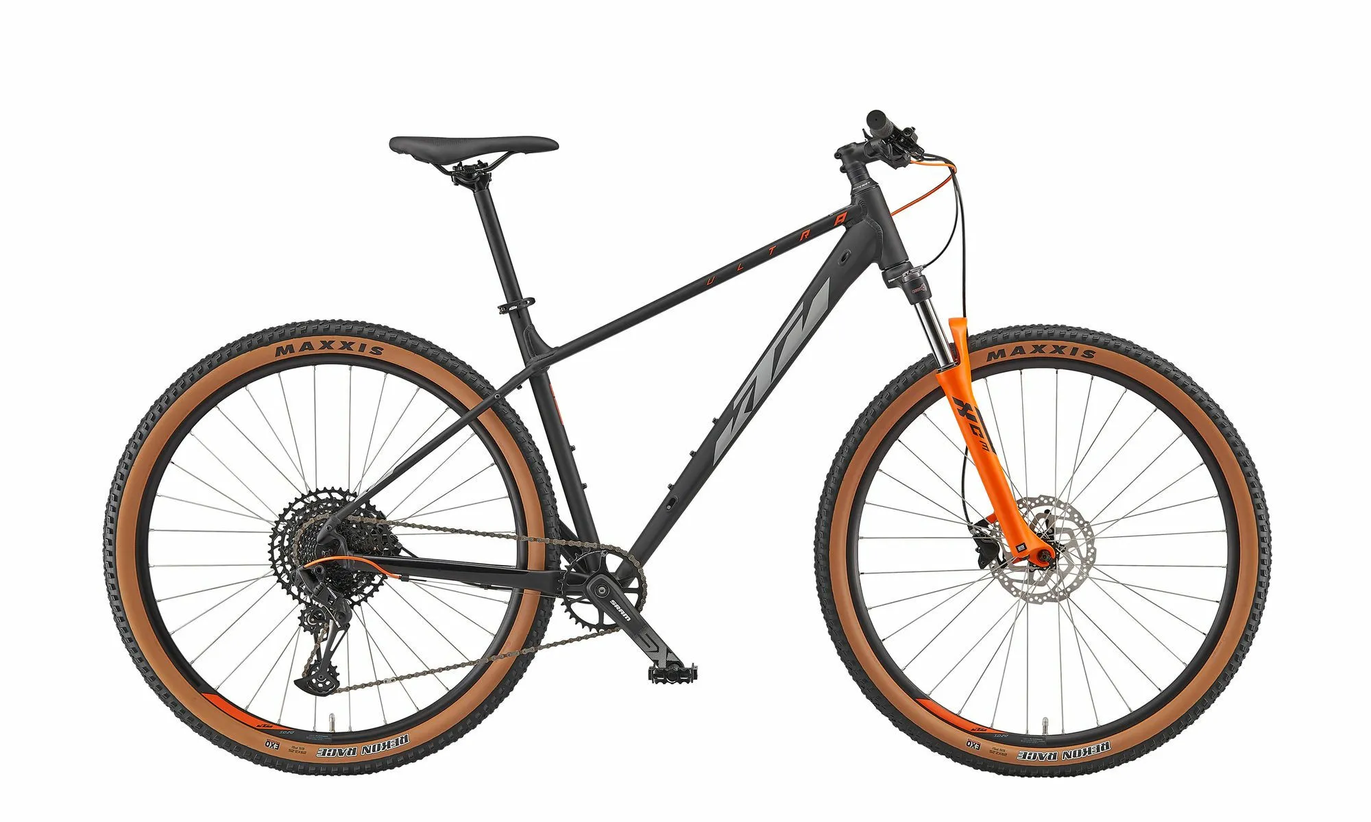 Ktm Ultra Fun 29 black matt (grey+orange) 29" Diamant Ktm Ultra Fun 29 black matt (grey+orange) 29" Diamant