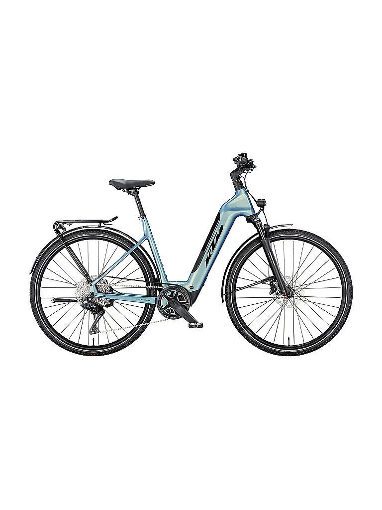 Ktm Unisex E-Trekkingbike US Macina Sport SX Elite DI2 (Tiefeinsteiger), Hellblau, 43cm Ktm Unisex E-Trekkingbike US Macina Sport SX Elite DI2 (Tiefeinsteiger), Hellblau, 43cm