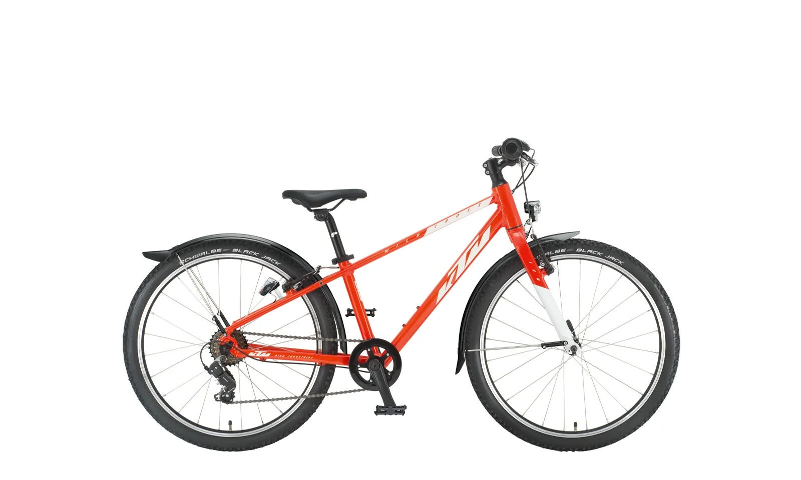 Ktm WILD CROSS STREET 24 Met Fire ( White ) 24" Diamant, Orange Ktm WILD CROSS STREET 24 Met Fire ( White ) 24" Diamant, Orange