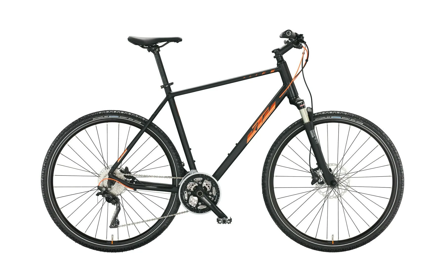Ktm X-LIFE 1964 CROSS black matt (chrome orange+chrome) 28" Diamant Ktm X-LIFE 1964 CROSS black matt (chrome orange+chrome) 28" Diamant