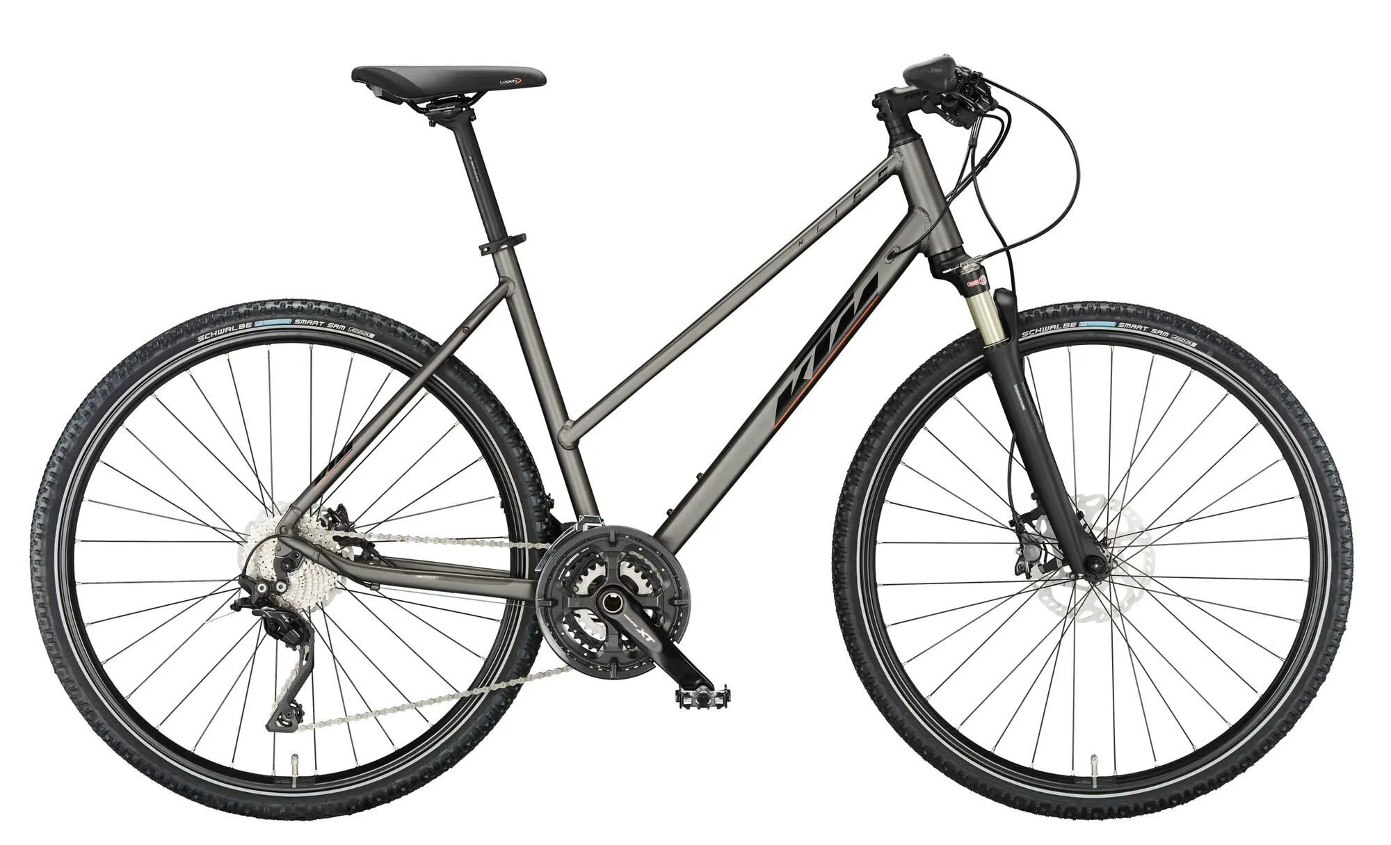 Ktm X-Life Race machine grey matt (black+orange glossy) 28" Trapez Ktm X-Life Race machine grey matt (black+orange glossy) 28" Trapez