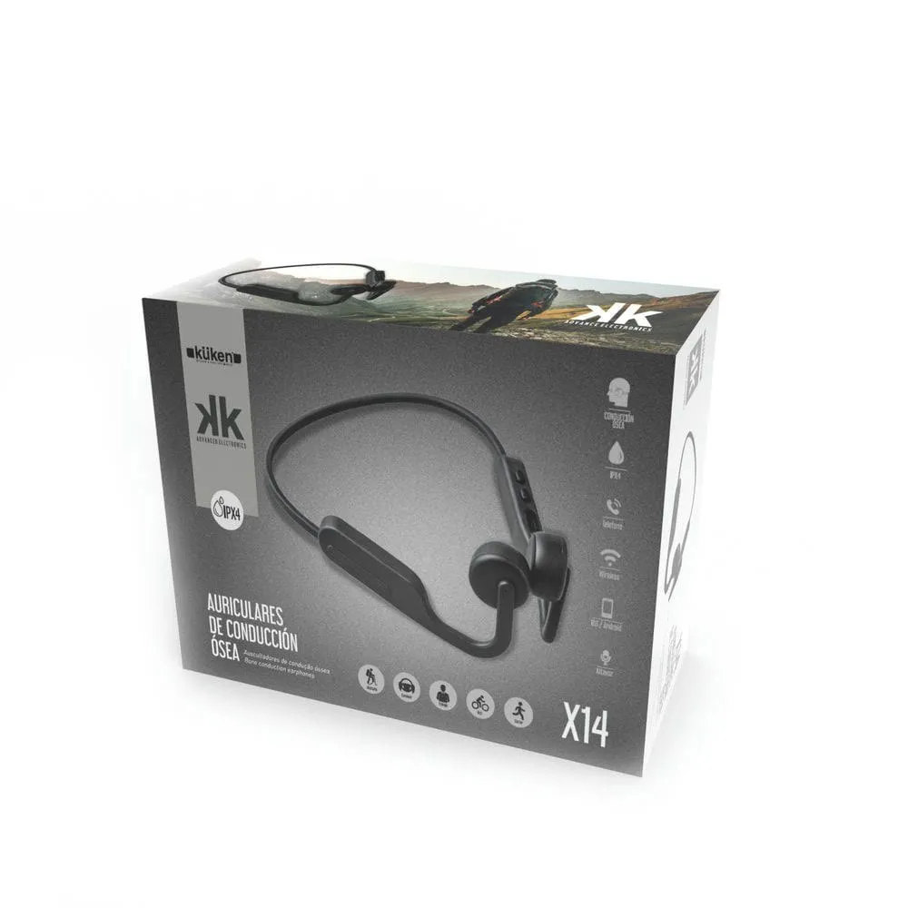 Kuken Ósea X14 Drahtlose Sportkopfhörer, Black, One Size Kuken Ósea X14 Drahtlose Sportkopfhörer, Black, One Size
