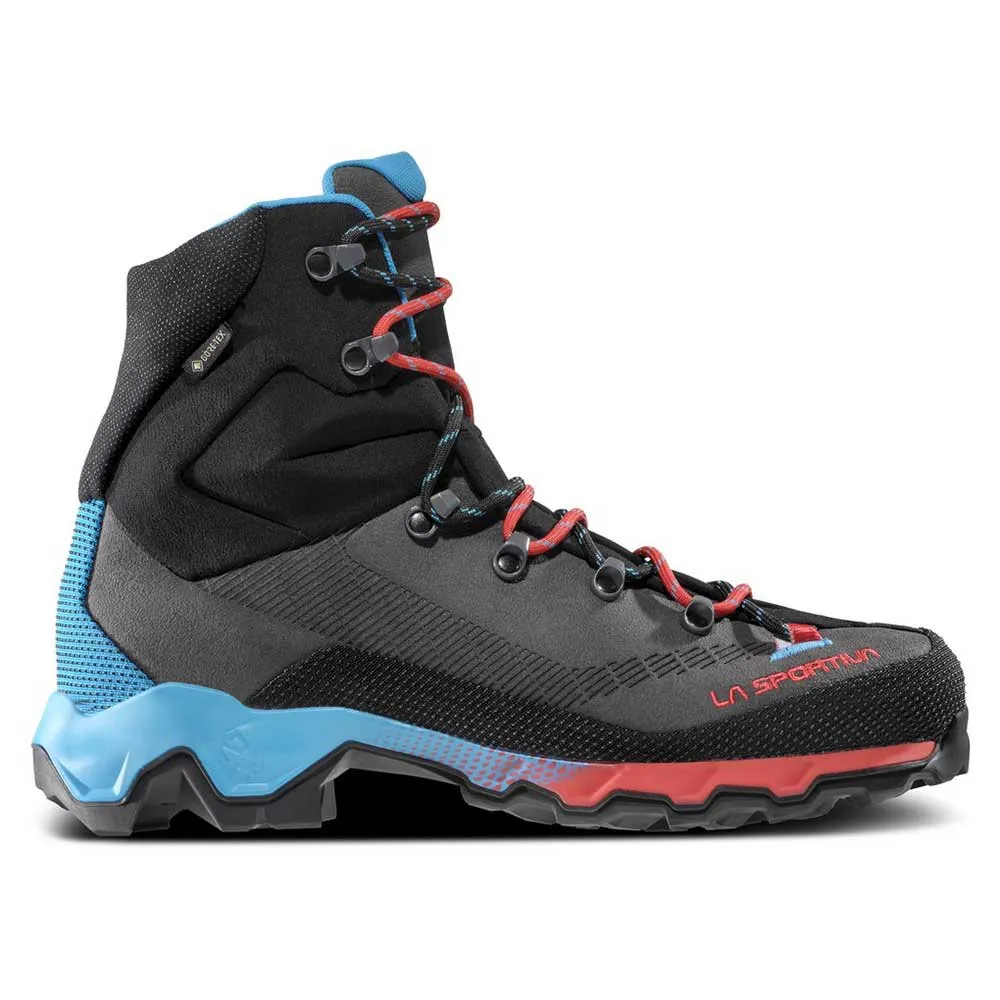 La Sportiva Aequilibrium Trek Goretex Wanderstiefel, Carbon / malibu blue