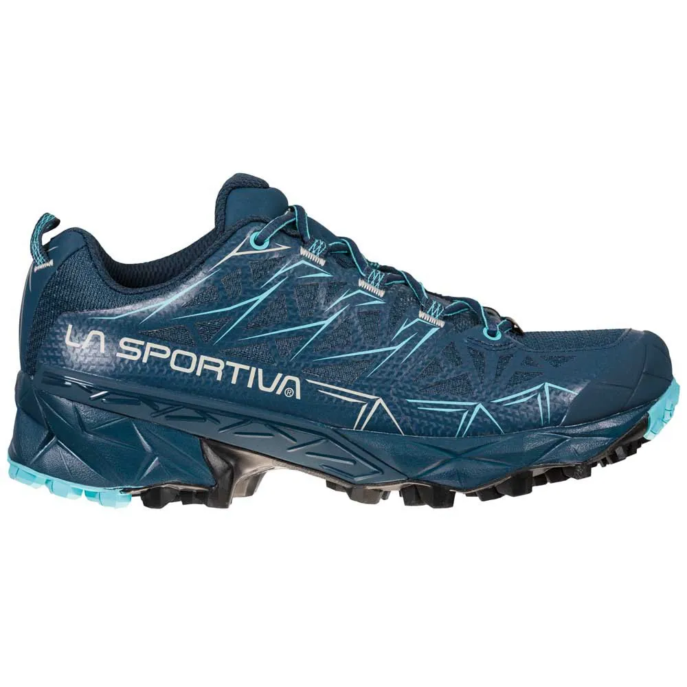 La Sportiva Akyra Goretex Trailrunning-schuhe female, Midnight / aquarelle