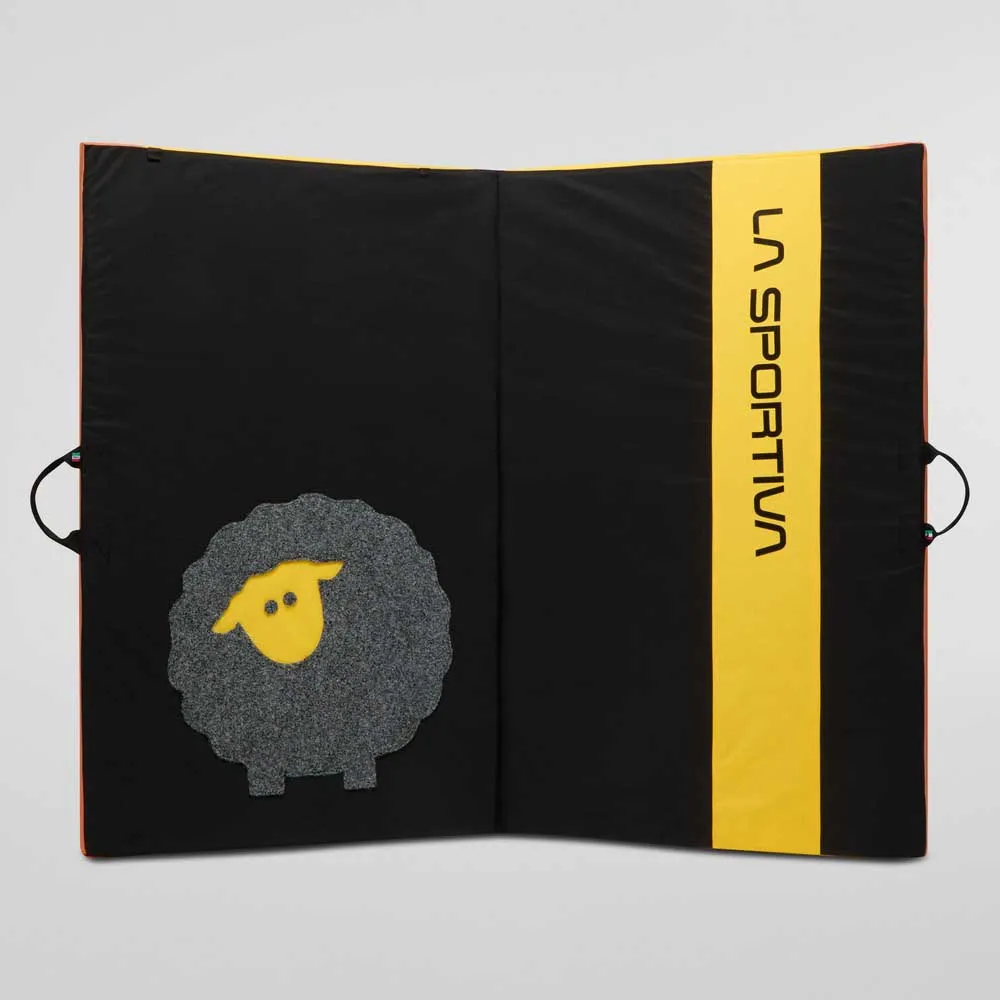 La Sportiva Alpagota Crashpad, Black / yellow La Sportiva Alpagota Crashpad, Black / yellow