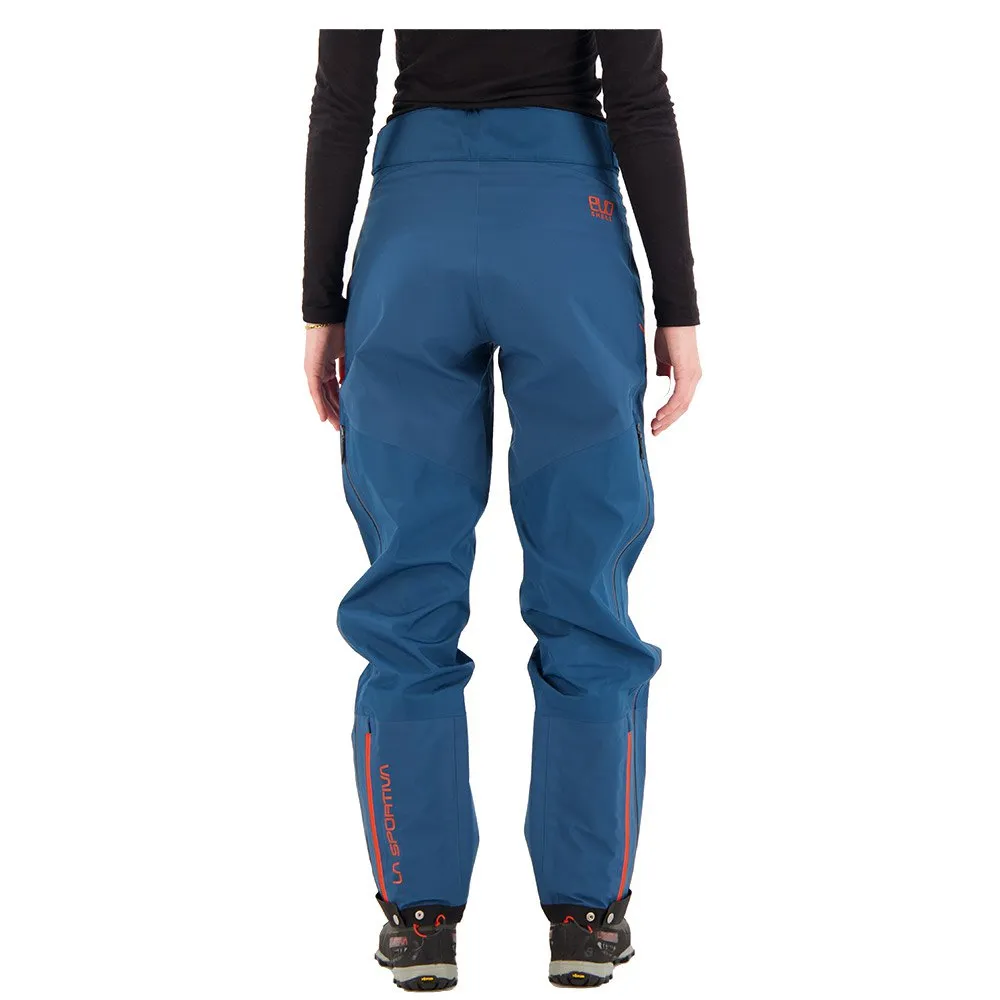 La Sportiva Crossridge Evo Hosen, Storm blue / cherry tomato La Sportiva Crossridge Evo Hosen, Storm blue / cherry tomato