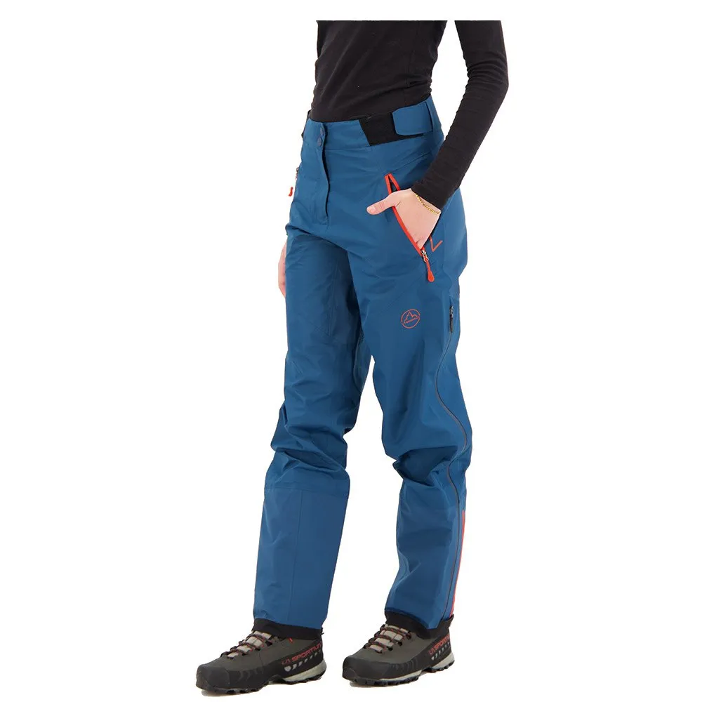 La Sportiva Crossridge Evo Hosen, Storm blue / cherry tomato La Sportiva Crossridge Evo Hosen, Storm blue / cherry tomato