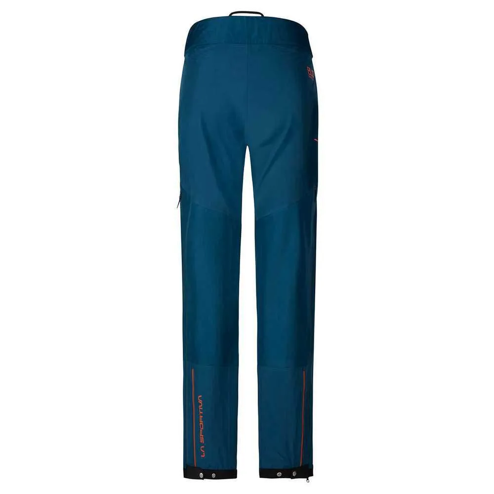 La Sportiva Crossridge Evo Hosen, Storm blue / cherry tomato La Sportiva Crossridge Evo Hosen, Storm blue / cherry tomato