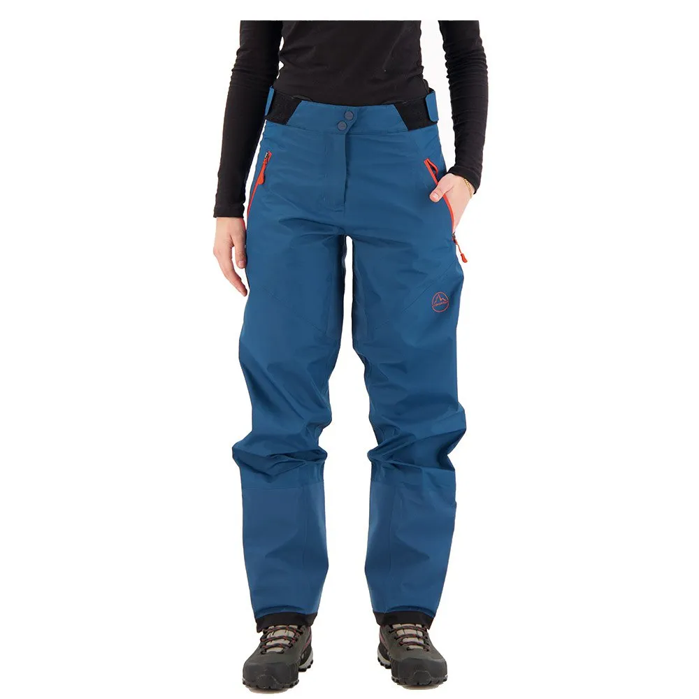 La Sportiva Crossridge Evo Hosen, Storm blue / cherry tomato La Sportiva Crossridge Evo Hosen, Storm blue / cherry tomato