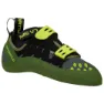 La Sportiva Geckogym Vegan Kletterschuhe, Olive / neon